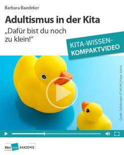 Cover Lernvideo: Adultismus in der Kita