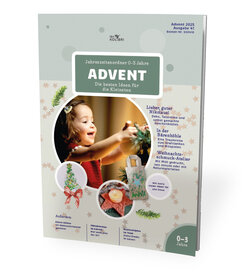 Cover Jahreszeitenordner 0-3 Jahre Advent kostenloses Probeabo