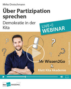 Cover Über Partizipation sprechen: Demokratie in der Kita