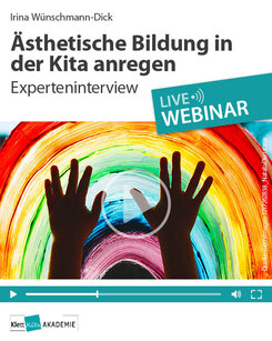 Cover Ästhetische Bildung in der Kita anregen