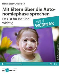 Cover Mit Eltern über die Autonomiephase sprechen