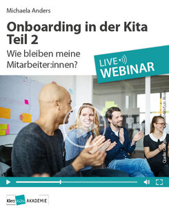 Cover Webinar: Onboarding in der Kita - Teil 2