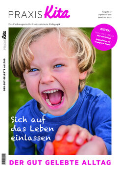 Cover PraxisKita Sich auf das Leben einlassen - Der gut gelebte Alltag