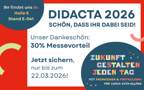 Didacta 2026 - Schön, dass du dabei bist!