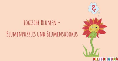 Logische Blumen – Blumenpuzzles und Blumensudokus