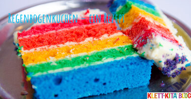 Regenbogenkuchen - ein Rezept