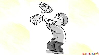 U3-Bewegungsgeschichte "Im Abenteuerland der Schwämme"