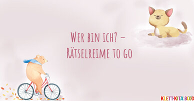 Wer bin ich? – Rätselreime to go