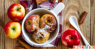 Bratapfel-Schmaus – Inklusive Bratapfel-Gedicht!