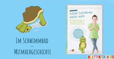 Im Schwimmbad – Mitmachgeschichte