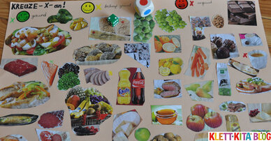 Meine Schlemmercollage – gestalten und spielen