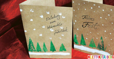 Total von der Rolle – Unsere eigene Weihnachtskarte