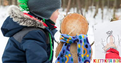 Schneemänner zu Besuch – Dekoration für Garten, Haustür oder Eingangsbereich