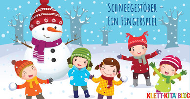 Schneegestöber – Ein winterliches Fingerspiel