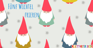 Ein Bibber-Fingerspiel – Fünf Wichtel frieren