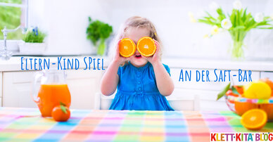 Eltern-Kind-Spiel – An der Saft-Bar