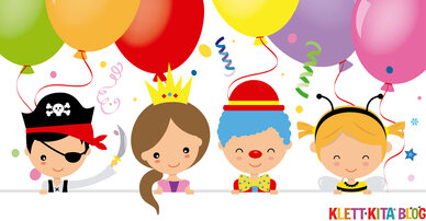 Luftige Spiele für die Karnevalszeit – Karneval in der Kita