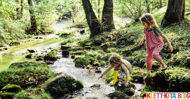 Bildungsraum Natur – Draußen: der gesündeste, vielseitigste und anregendste Raum der Kita