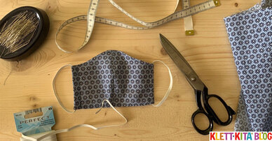 Mund-Nasen-Maske ganz einfach selbst nähen – Wir zeigen, wie es geht!