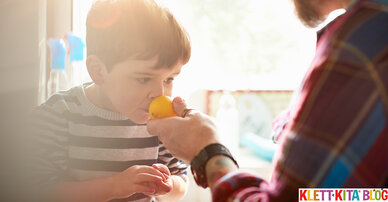 Wörter zu den Sinnen – Ich sehe und schmecke dich